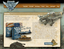 Tablet Screenshot of historyofwar.de